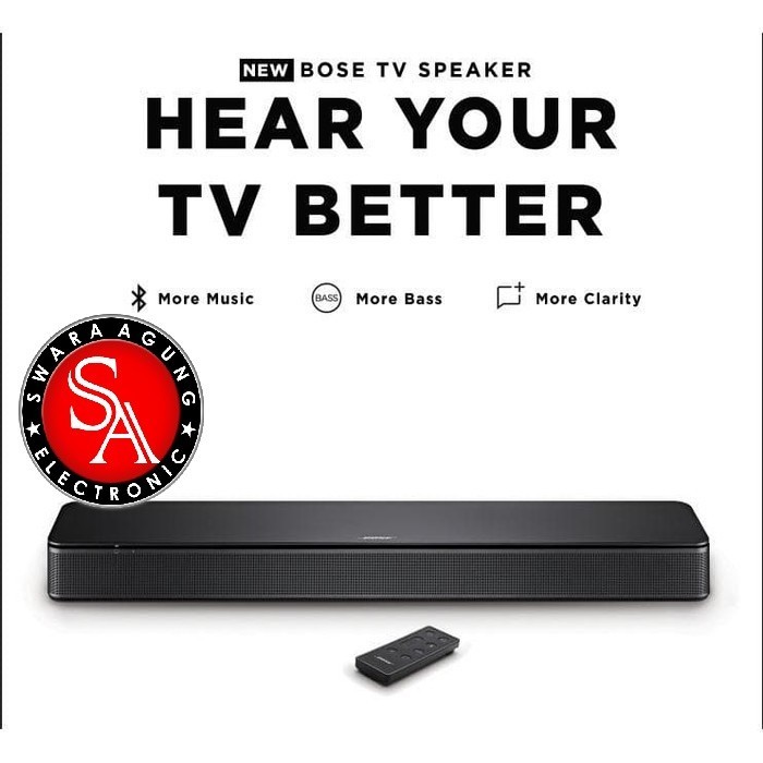 Soundbar Speaker BOSE TV Speaker - With Bluetooth & HDMI ARC (Medan)