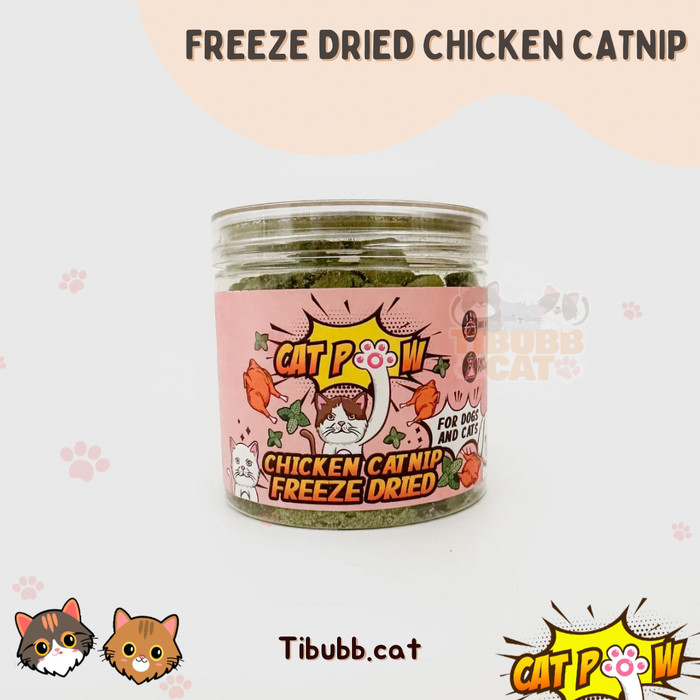 

✨NEW✨ -CATPOW Freeze Dried Pet Snack for Dogs & Cats 100 Gram / RAW FOOD - Duck Liver100gr