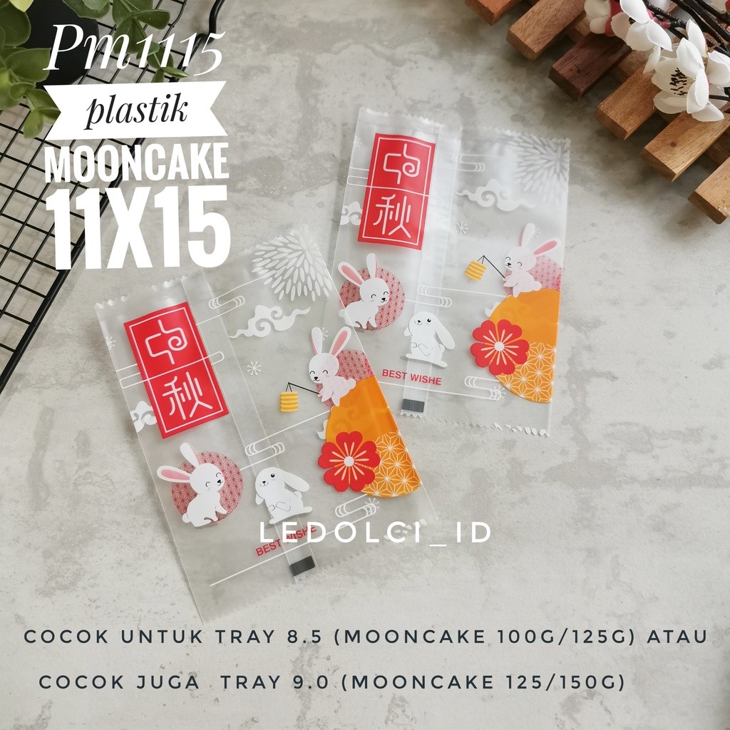 

PLASTIK MOONCAKE 100 GR - 125 GR 11x15 CM - PM1115