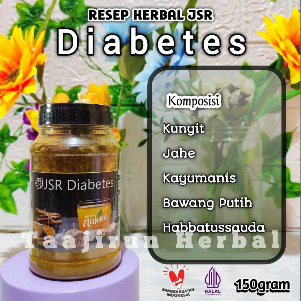 

Ramuan Herbal JSR untuk Diabetes 150gr