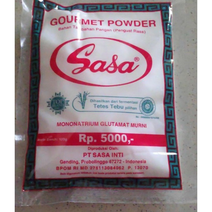 

Sasa Eceran 5000 Per Pcs / Penambah Rasa Masakan