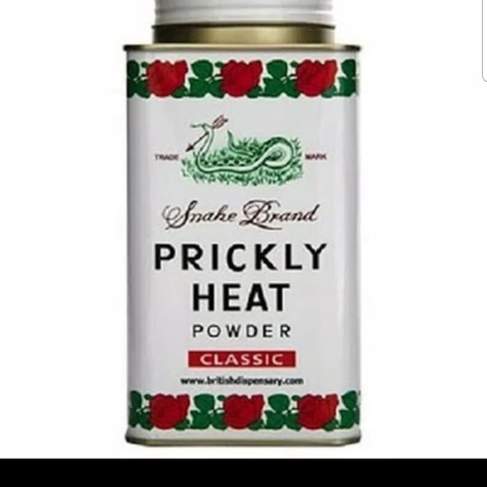 

bedak ular / prickly heat/ ori & lavender 150 g