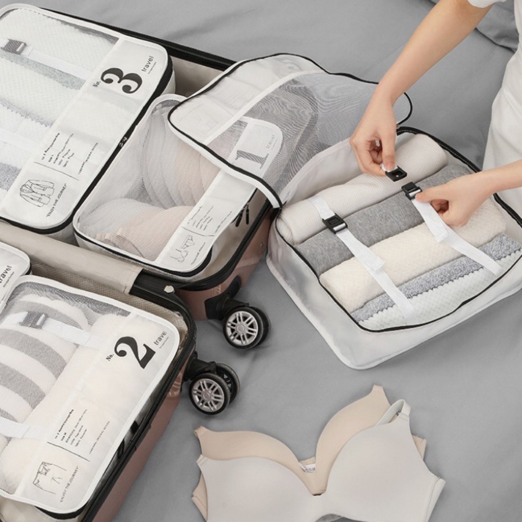 Tas Penyimpanan Baju Celana Travel Premium /Tas Tempat Penyimpanan Travel /Travel Pouch Pakaian