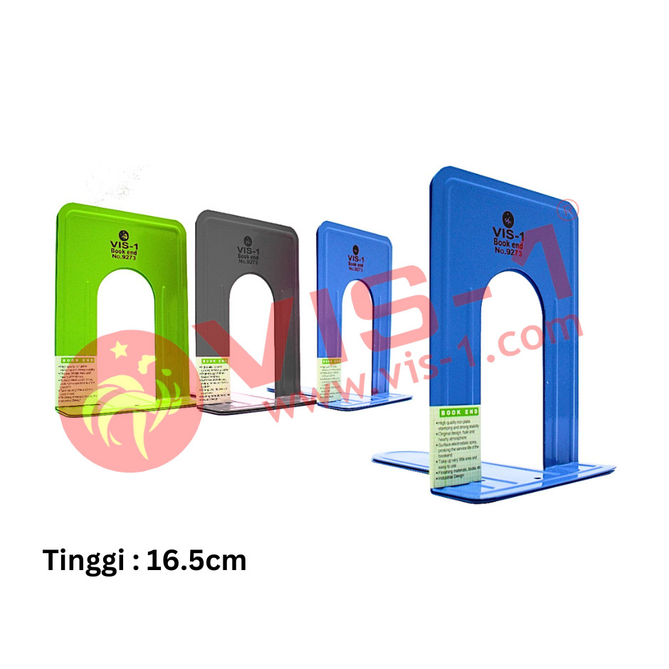 

Penahan Buku / Stand Book Vis-1 Bahan Besi - 9273