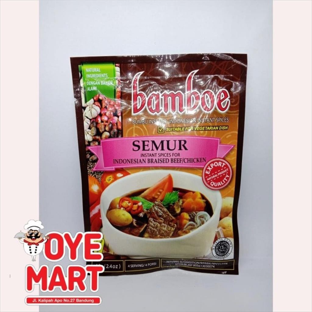 

BAMBOE BUMBU INSTAN SEMUR 69GR