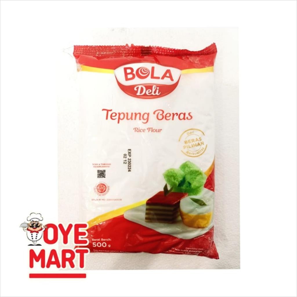 

BOLA DELI TEPUNG BERAS 500GR