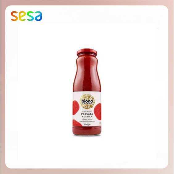 

BIONA Organic Passata Basilico w/ Fresh Basil 680gr - Gluten FREE