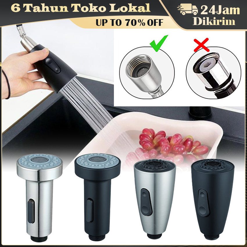 Sambungan Kran Air Model Tarik / Flexible Faucet Extender / Kepala Kran Air