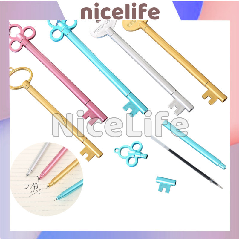 

Pulpen Gel Bentuk Kunci Pulpen Unik / Pena Pulpen Bolpoin Gel Karakter Lucu / Alat Tulis Sekolah Pulpen Dekorasi