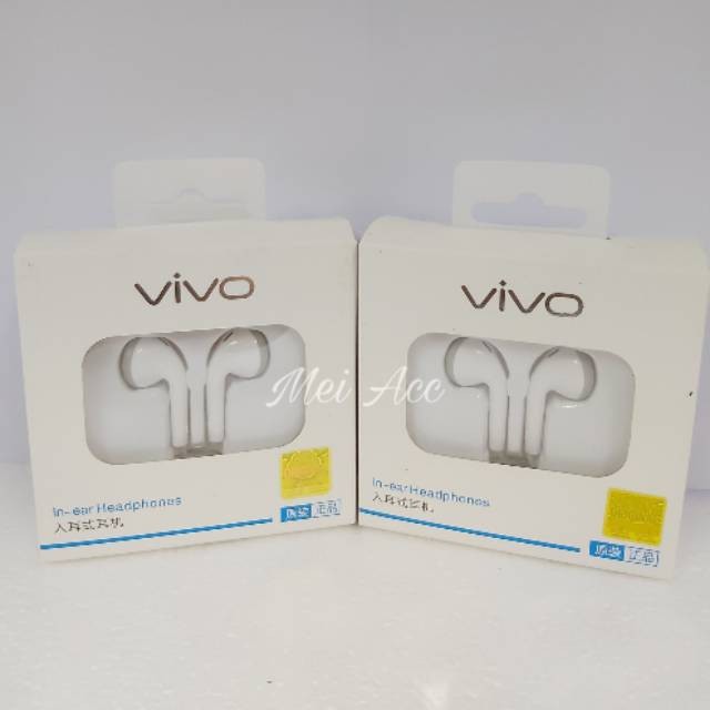 Handsfree Headset Earphone Vivo R9 Ori Headset Vivo Ori