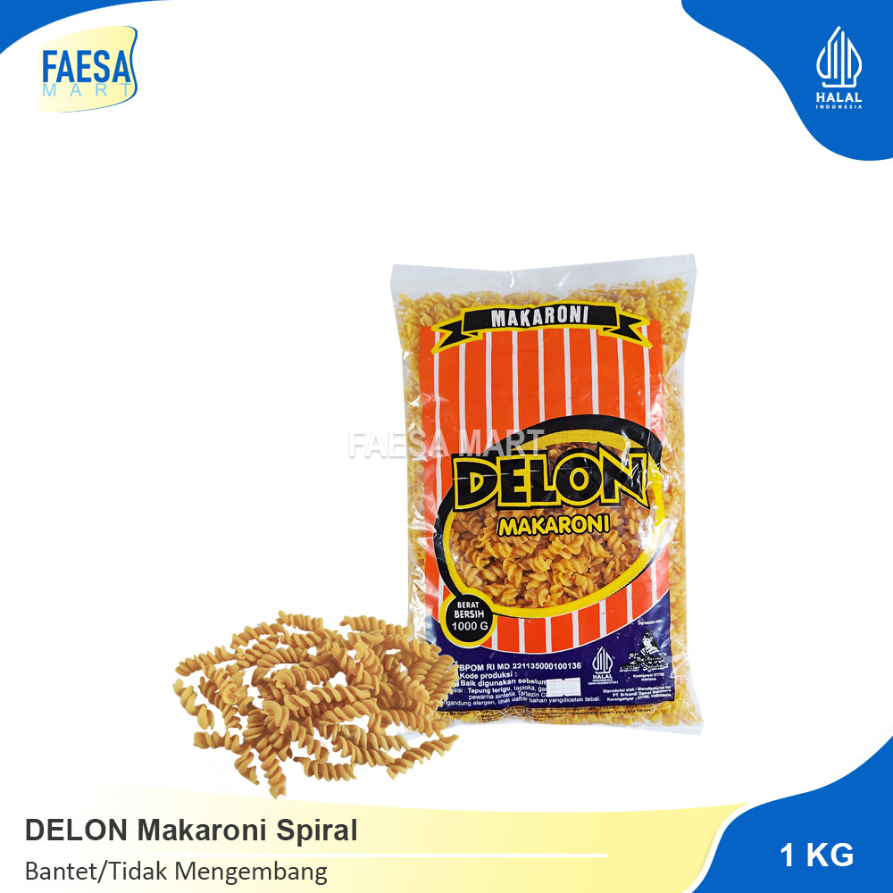 

DELON Makaroni Spiral (Bantet) 1kg