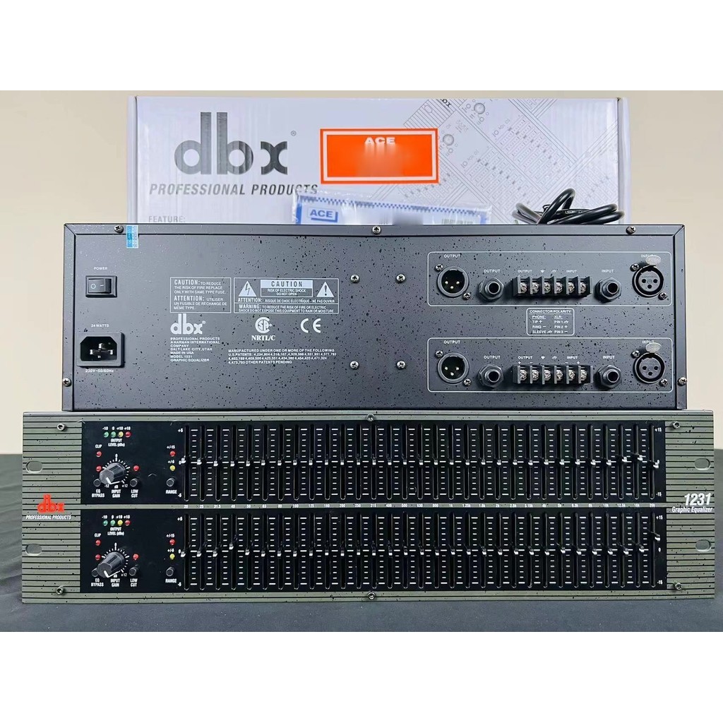 EQUALIZER DBX 1231 /  DBX 1231 / Equlizer  DBX 1231 BARU