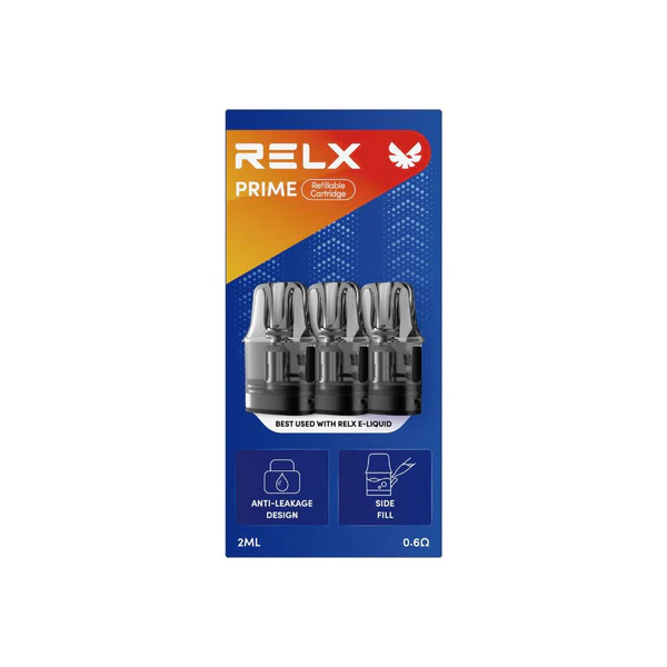 CARTRIDGE RELX PRIME POD KIT CATRIDGE POD RELX 2ML by RELX