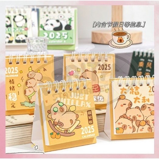 

AS COD READY KALENDER MEJA - KALENDER 2025 - KALENDER MEJA MINI KARAKTER MOTIF LUCU MURAH