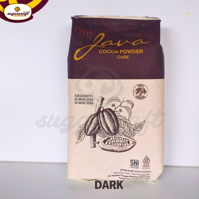 

Coklat bubuk murni premium Oh Java kakao pure cocoa powder cokelat chocolate - Dark