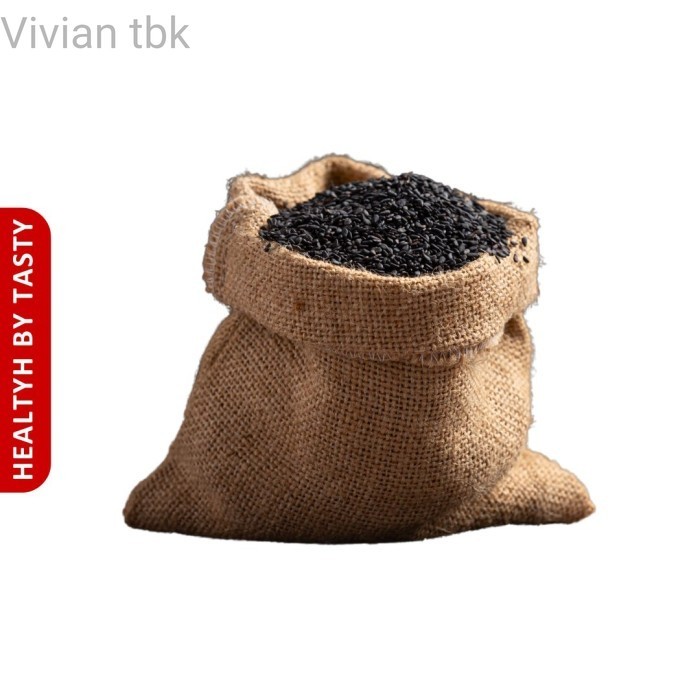 

vv Wijen Hitam Black Sesame Seed 100g