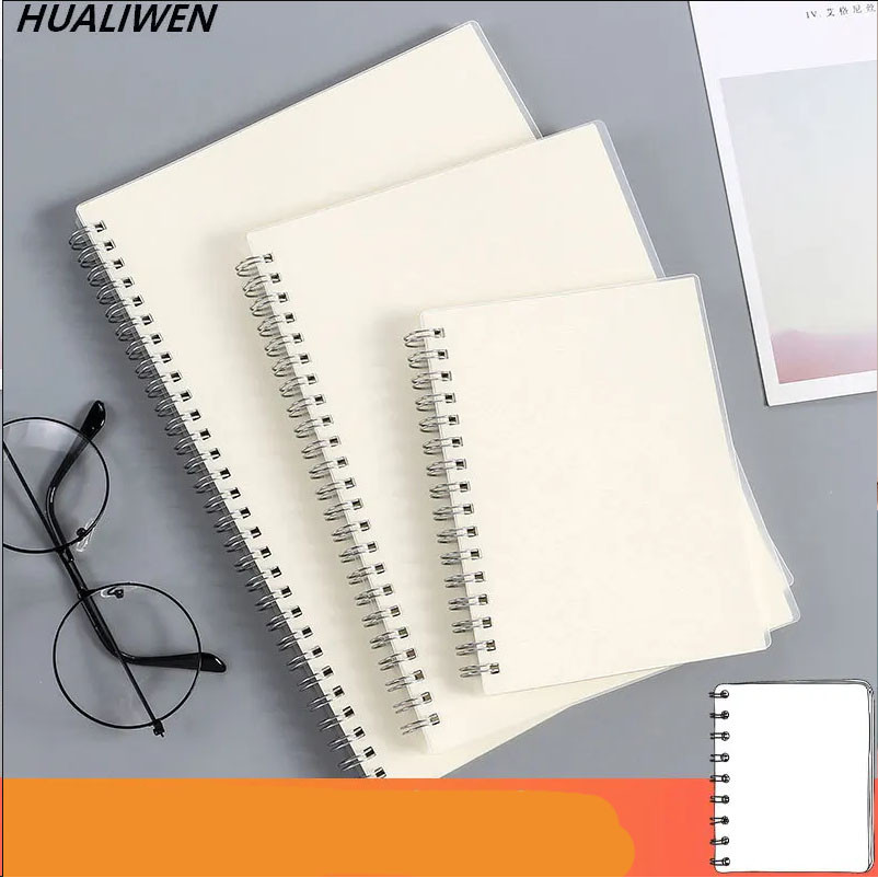 

A5 A6 B5 Spiral book coil Notebook To-Do Lined DOT Blank Grid Paper Journal Diary Sketchbook For School Supplies Stationery