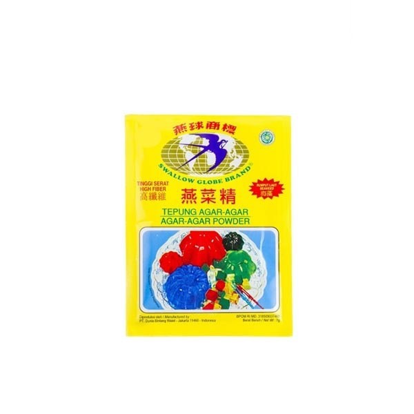 

️YERAH GROSIR Swallow Globe Brand | RUMPUT WALET Agar-Agar Powder | PER 1 SACHET