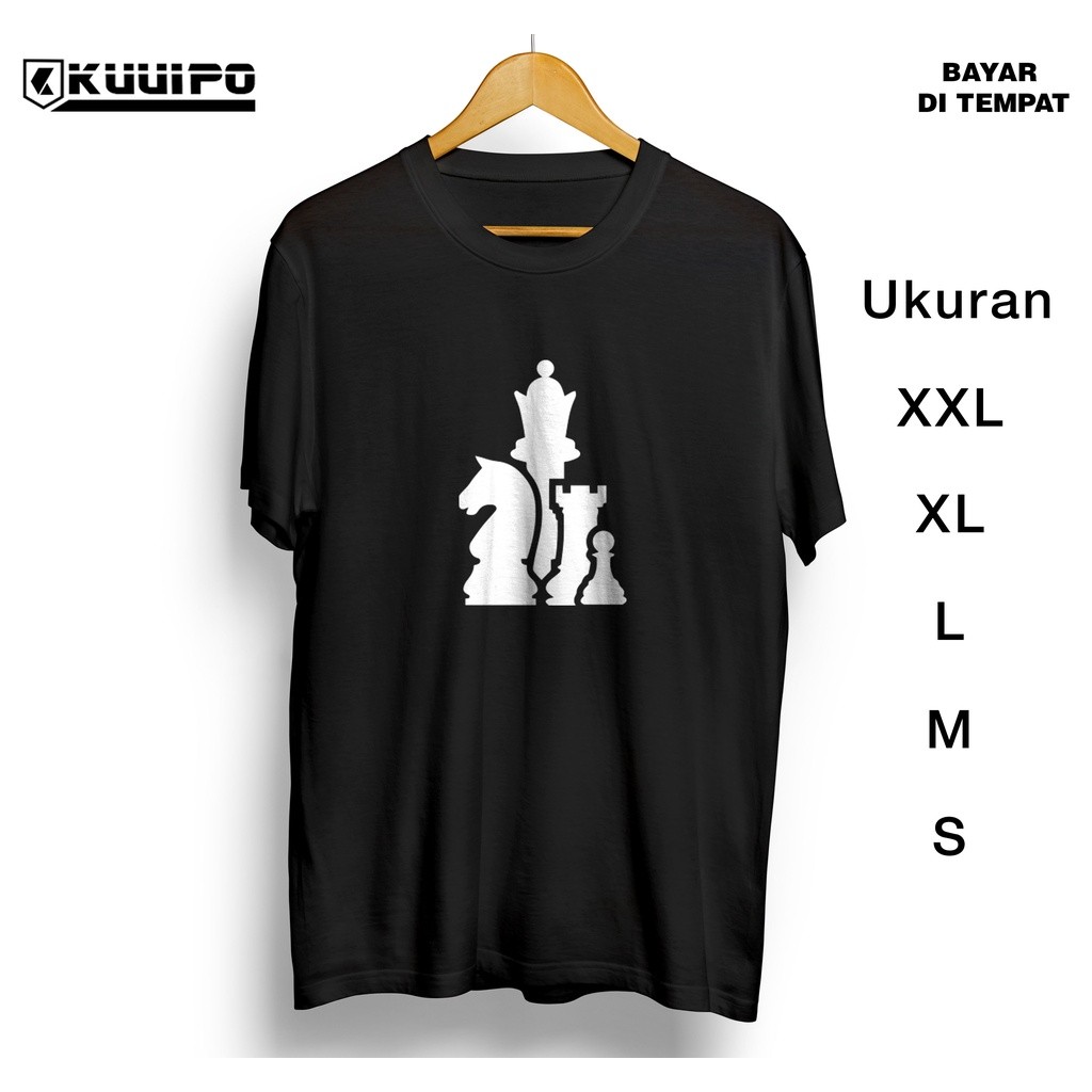 Baju kaos catur terbaru kaos keren kaos murah / kaos distro cowok keren