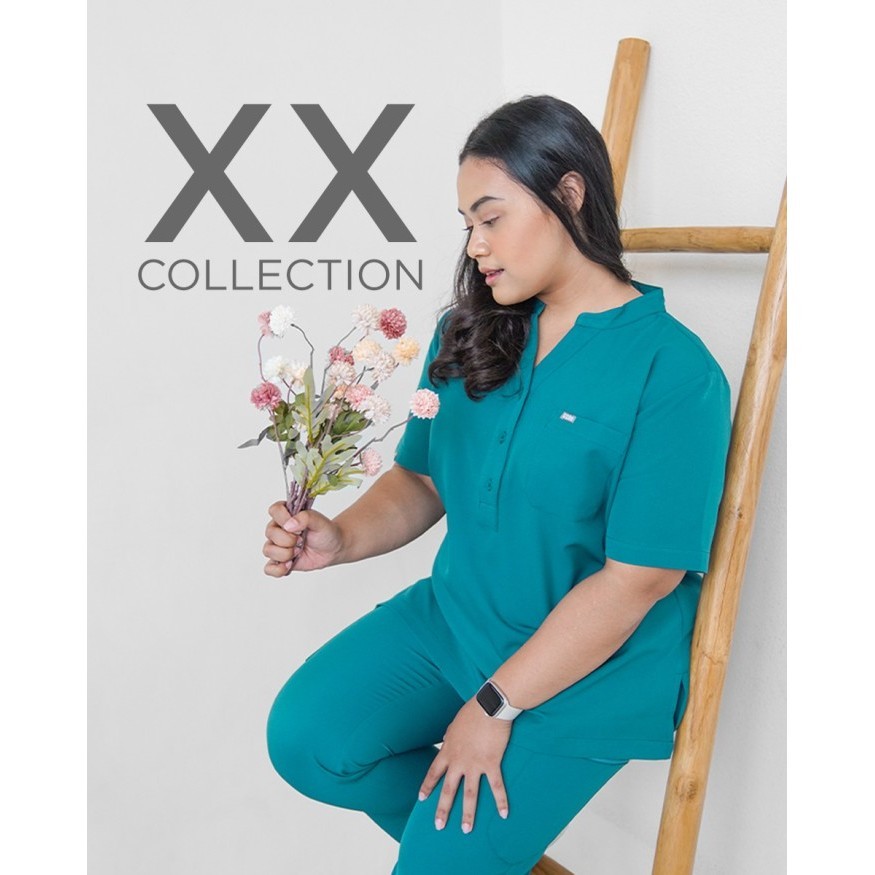 SCRB - Baju Scrub / Medical Scrubs / Baju Jaga - XX Collection
