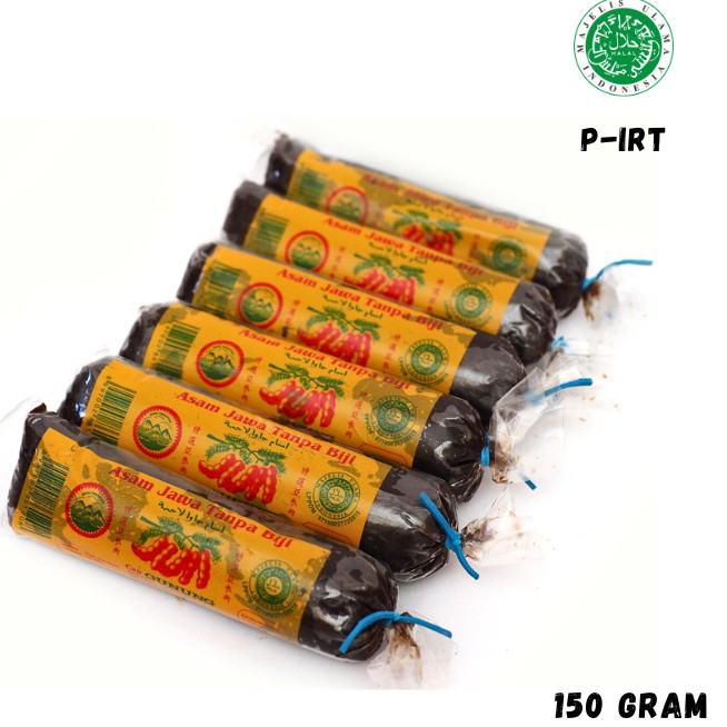 

️YERAH GROSIR ASAM JAWA TANPA BIJI CAP GUNUNG 150 GRAM