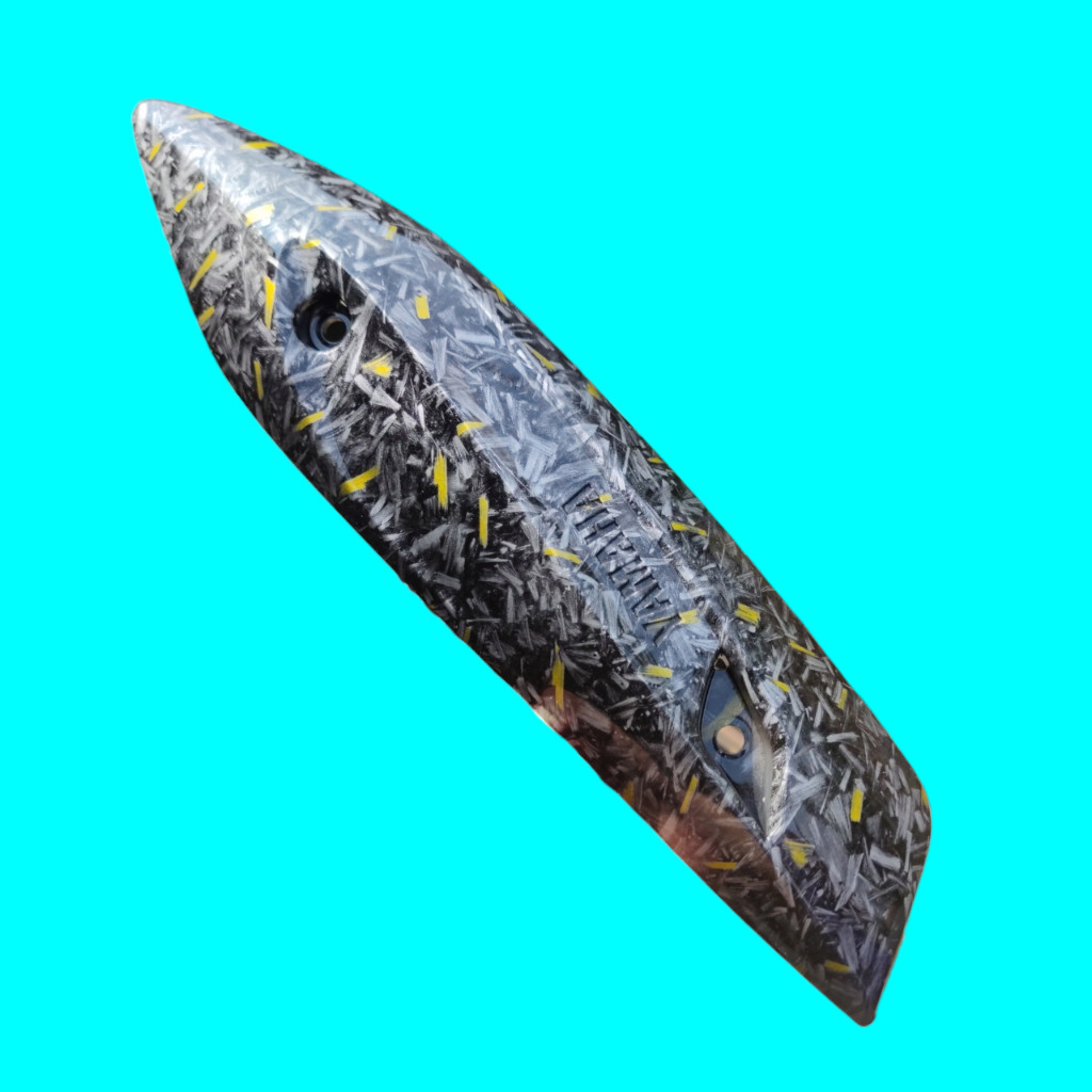 Forged gold Tutup tameng knalpot mio j fino soulgt 115 AES VARIASI 27