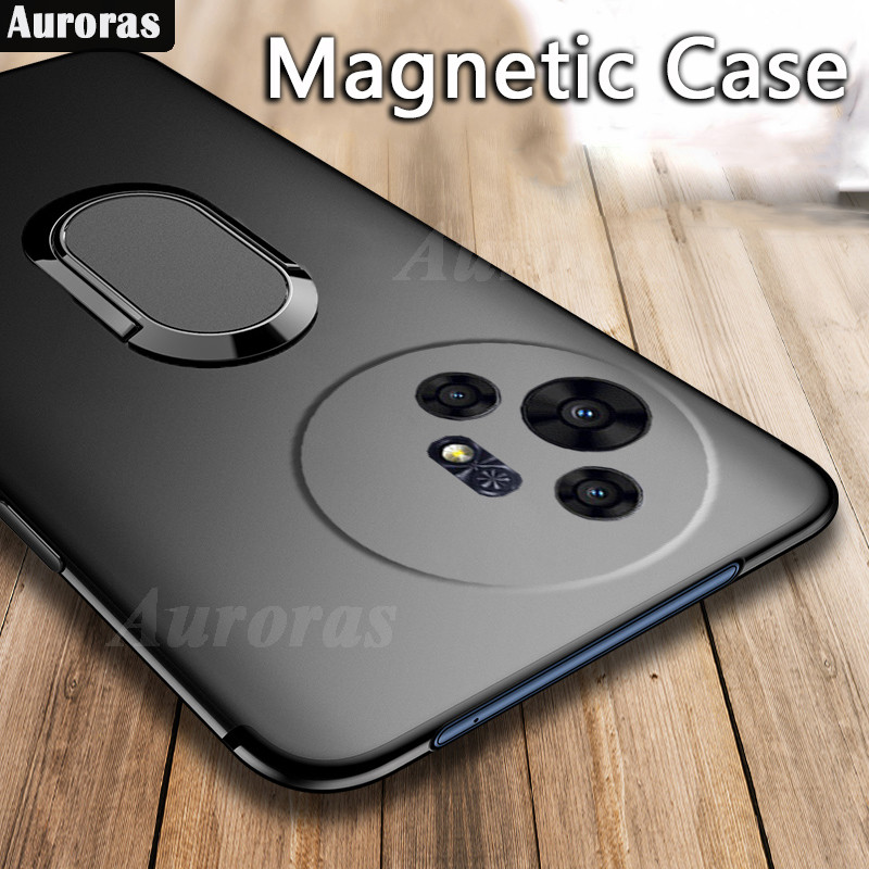 For TCL 50 PRO NXTPAPER 50 SE Phone Case Soft Silicone Metal Ring Kickstand Bracket 360 Degree Rotat