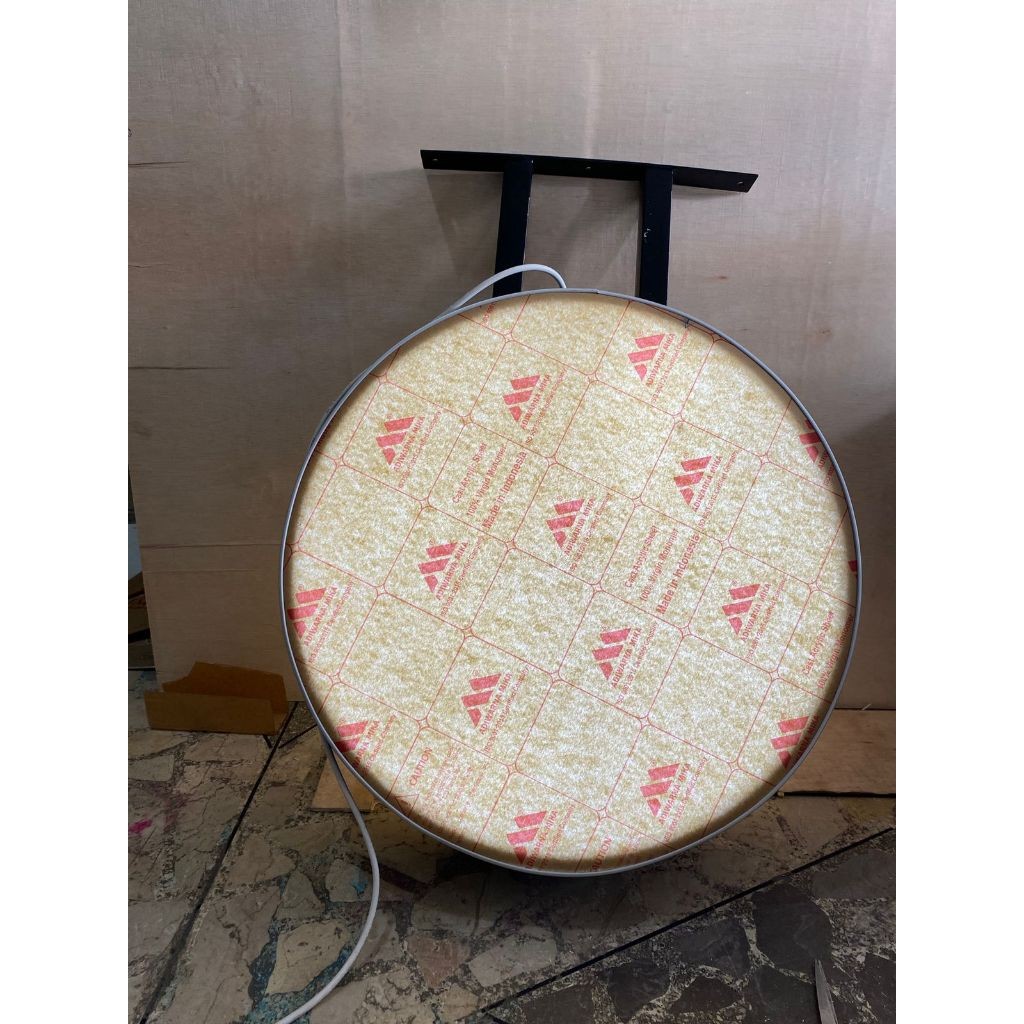 neon box polos diameter 60cm