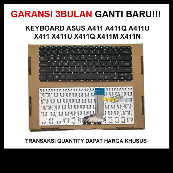 Keyboard Asus A411 A411q A411u X411 X411u X411q X411m X411n .