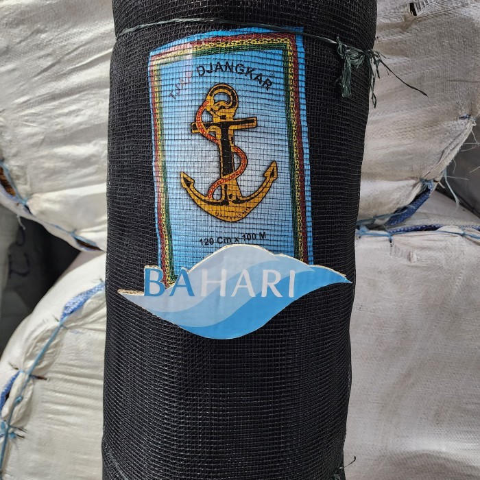 Waring Hitam Cap JANGKAR (Merah Kuning Hijau) - Lebar 1,2m Panjang 100m