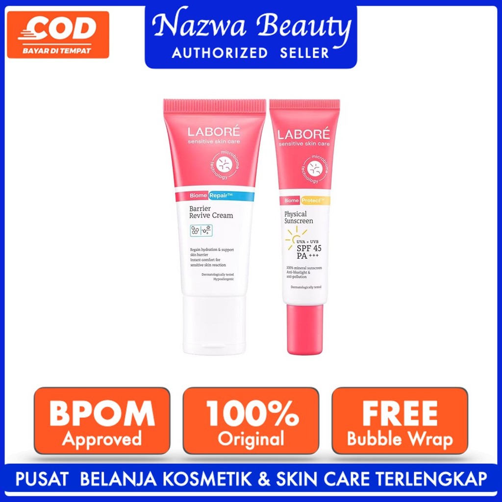 LABORE Most Loved Bundle - Barrier Revive Cream 50ml & Physical Sunscreen 30ml NAZWA