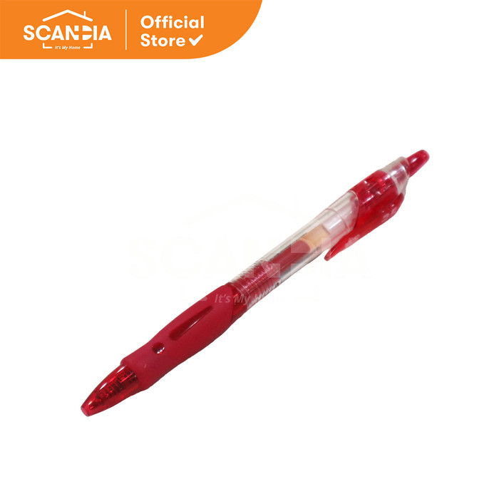 

SCANDIA Pulpen Gel Pen Red 0.7Mm Comfort Rubber Grip (00003380)