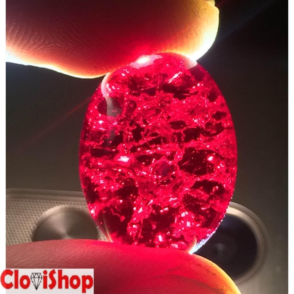 Batu Akik Pecah Seribu Merah Siem Small HQ