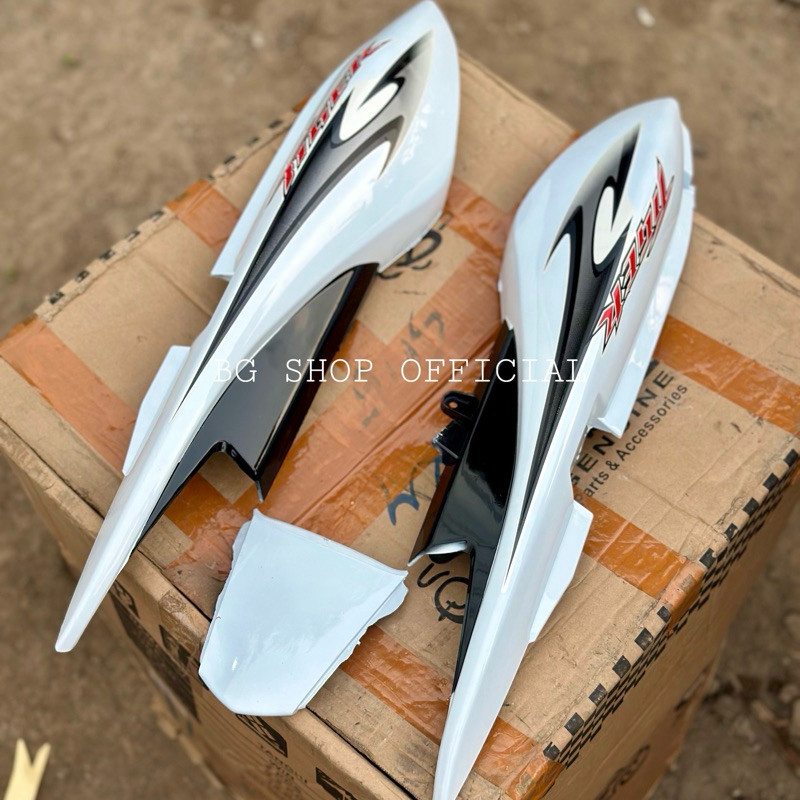 COD body tiger revo tirev putih albino set stiker MOTOR