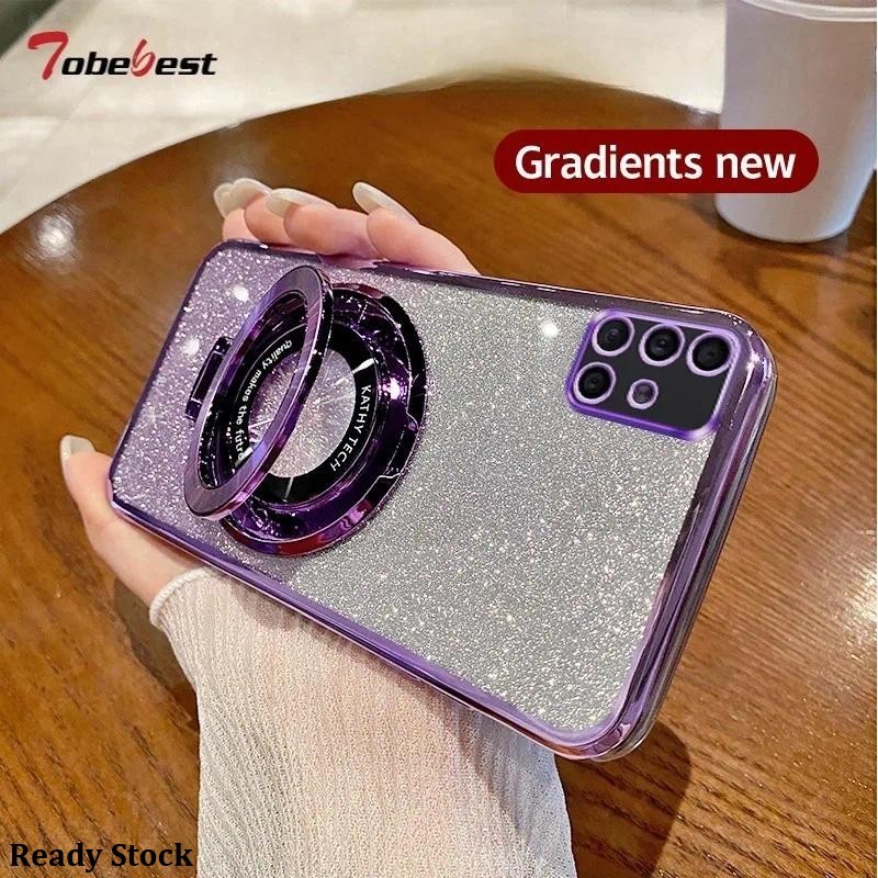 Csing HP Samsung Note 10 Plus A12 A51 A71 A72 A21S A04S S9 Plus Cover Magnetic Holder Magsafe Bracke