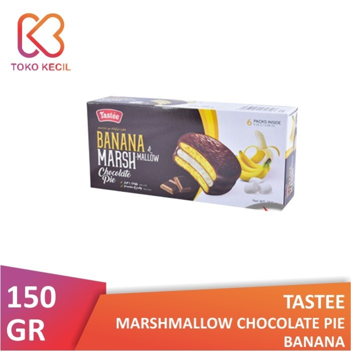

Tastee Banana Marshmallow Chocolate Pie 150gr