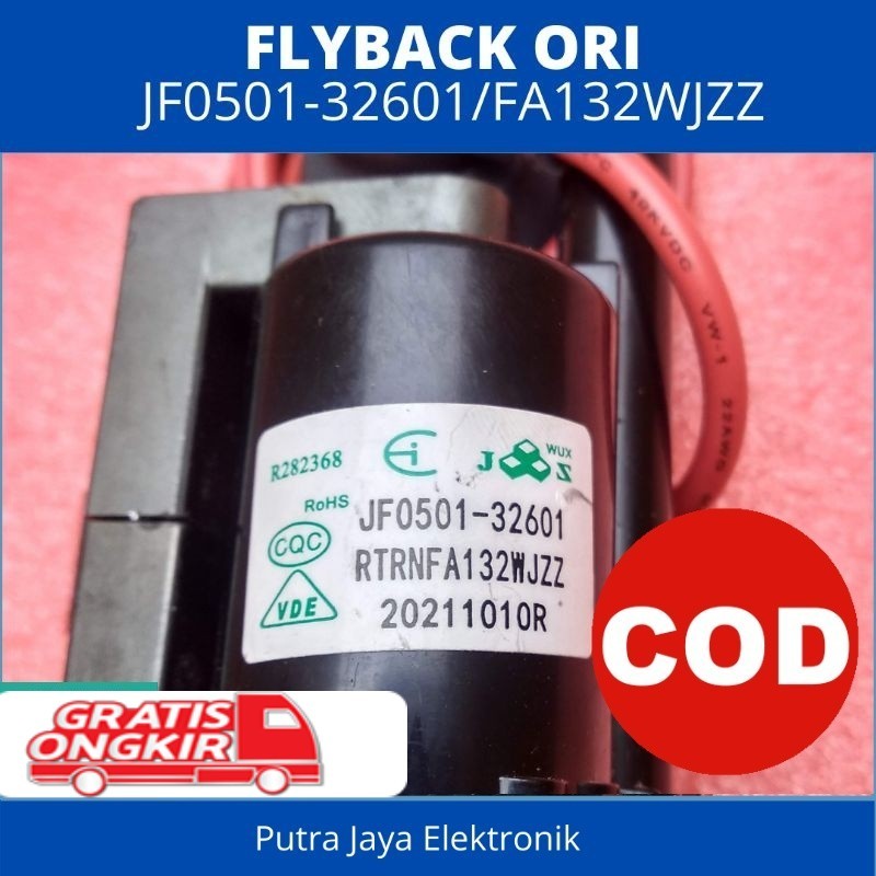 Flyback TV SHARP JF0501 32601 FA132 Flyback TV sharp 21 inch
