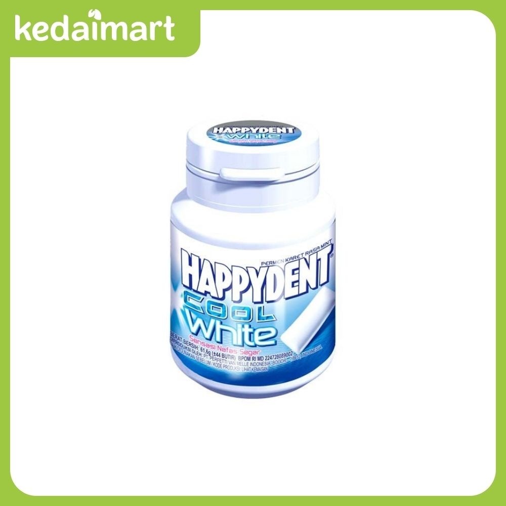 

Happydent Cool White 61.6 Gram