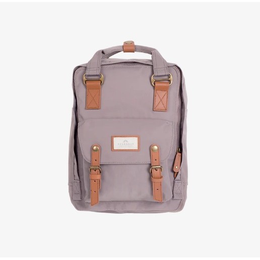 Doughnut Macaroon Backpack Crinkle Nylon Lavender Tas Unisex - D010-0075-F