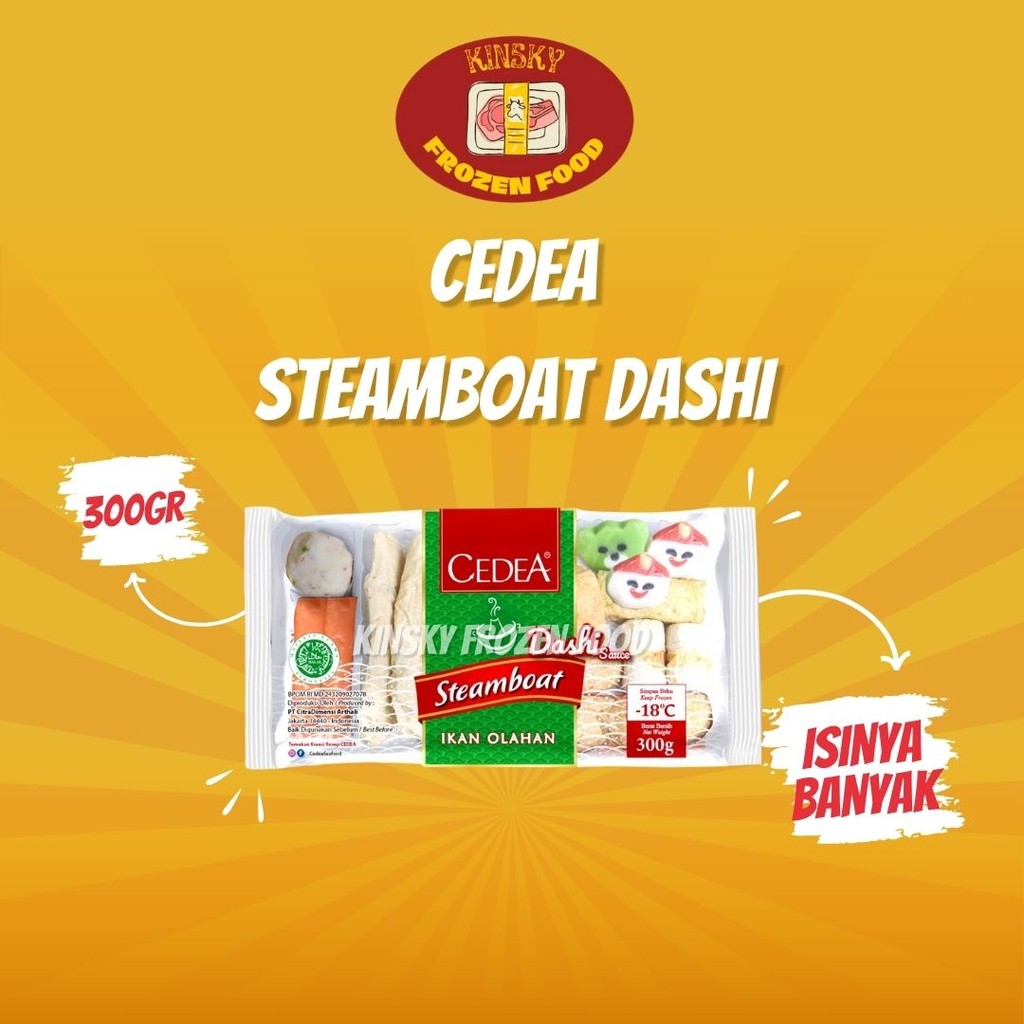 

CEDEA STEAMBOAT DASHI 300GR