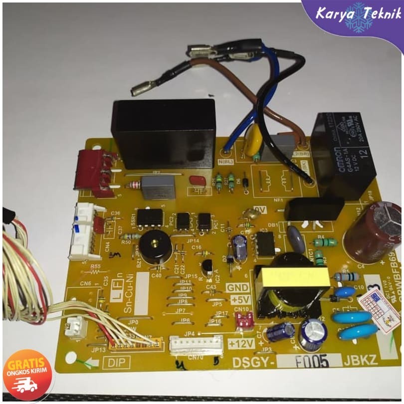 PCB MODUL AC SHARP QPWBFB697JBZZ AH A5PEY AH-A9PEY R32 TERBATAS