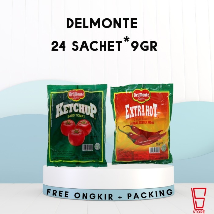 DELMONTE SAUS SACHET / DELMONTE SACHET 24*9gr / SAUS DELMONTE