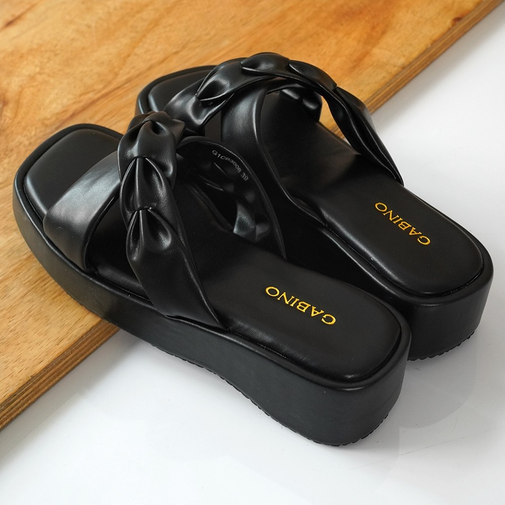 Gabino Sandal Wanita Wedges Slip On Casual Vinia - G1CB3008