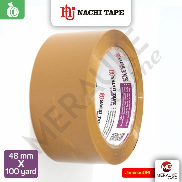 

OPP Lakban Nachi Coklat 48 mm x 100 Yard