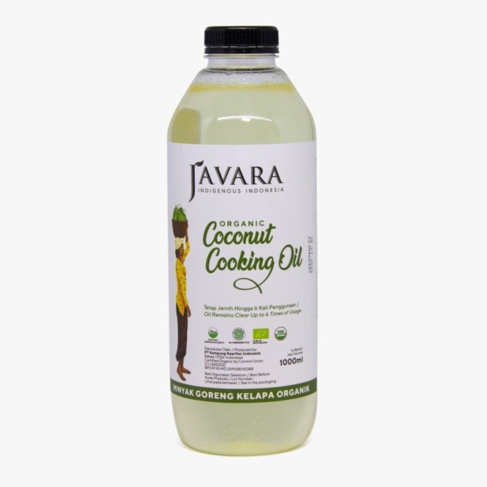 

Javara - Coconut Cooking Oil pouch - 900 ml