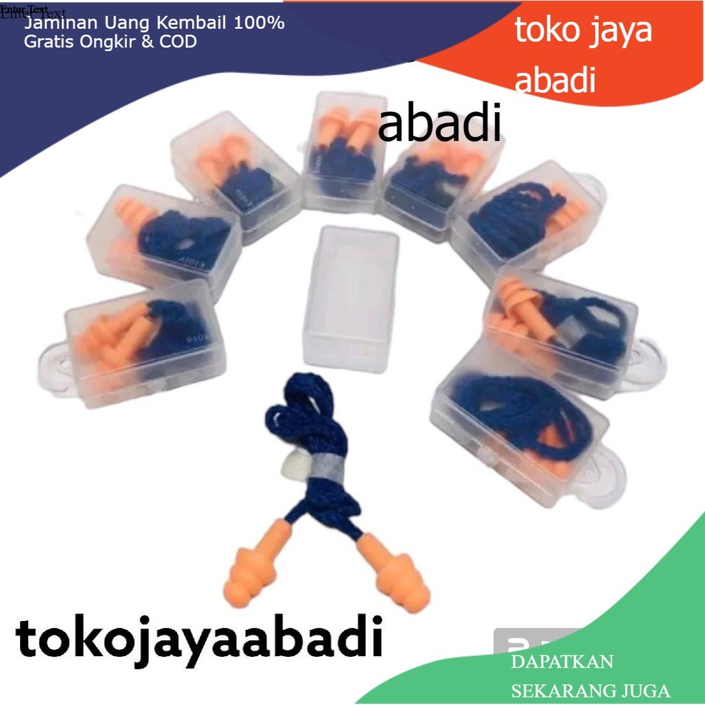 

Penutup Telinga MAXI Safety Ear Plug Pelindung Telinga - Penyumbat Kuping - Peredam Suara Dapat digunakan kembali