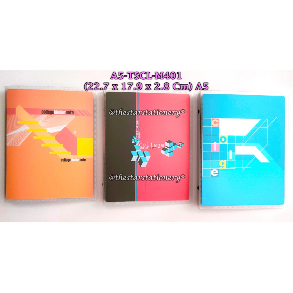 

(1 Biji) Map Binder Joyko A5-TSCL-M401 College 22.7 x 17.9 x 2.8 / Binder Note Joyko A5-TSCL-M401