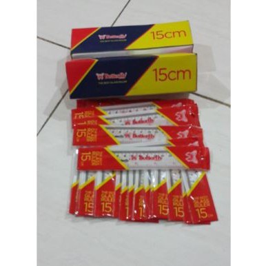 

Penggaris / Ruler Butterfly Bening 15 CM