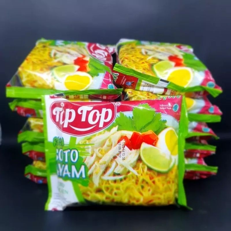 

10 bungkus mie mi indomi indomie kuah instan tiptop soto ayam