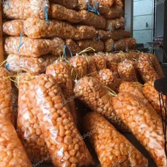 

Kerupuk Kulit Sapi Asli Dorokdok - Asin, 1000gr